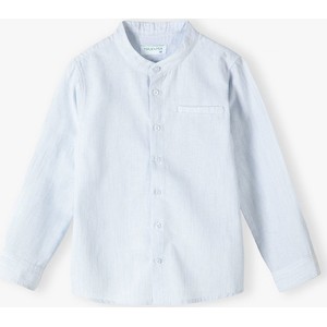 Niebieska koszula dziecięca Max & Mia By 5.10.15. dla chłopców