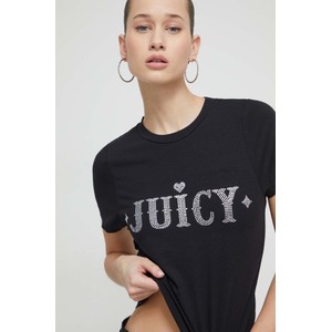 T-shirt Juicy Couture z okrągłym dekoltem z krótkim rękawem