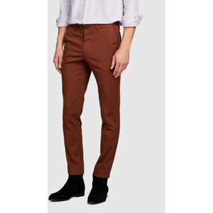 Brązowe spodnie Sisley w stylu casual