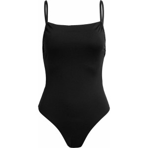 Czarny strój kąpielowy 4F w sportowym stylu