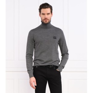 Sweter Dolce Gabbana z wełny z golfem