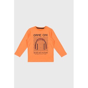 Pomarańczowa koszulka dziecięca zippy