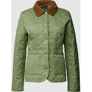 Zielona kurtka Barbour w stylu casual bez kaptura krótka