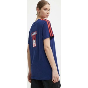 T-shirt Adidas Originals w sportowym stylu z bawełny z krótkim rękawem