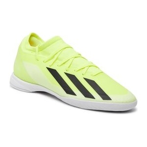 Żółte buty sportowe Adidas w sportowym stylu