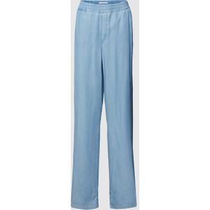 Niebieskie spodnie MAC w stylu retro