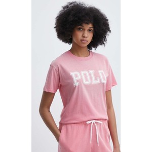 T-shirt POLO RALPH LAUREN z bawełny w młodzieżowym stylu