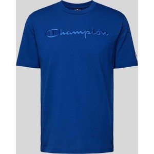 Niebieski t-shirt Champion