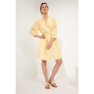 Żółta sukienka Josephine & Co z bawełny