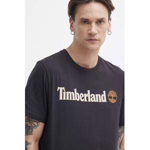 T-shirt Timberland z krótkim rękawem z nadrukiem