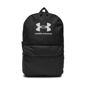 Czarny plecak Under Armour w sportowym stylu z nadrukiem