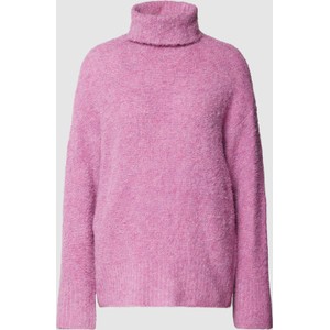 Sweter Pieces w stylu casual z wełny