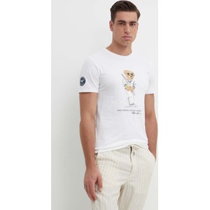 T-shirt POLO RALPH LAUREN w młodzieżowym stylu z krótkim rękawem z bawełny