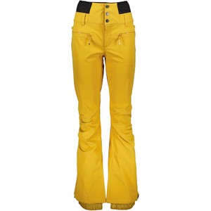 Żółte spodnie sportowe Roxy w sportowym stylu