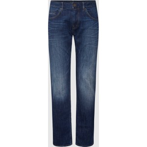 Granatowe jeansy Pme Legend (pall Mall) z bawełny w stylu casual