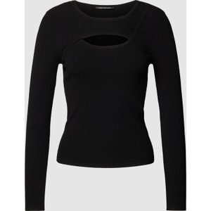 Czarny sweter Luisa Cerano w stylu casual