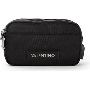 Czarna torebka Valentino by Mario Valentino z tkaniny średnia matowa