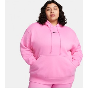 Różowa bluza Nike z kapturem