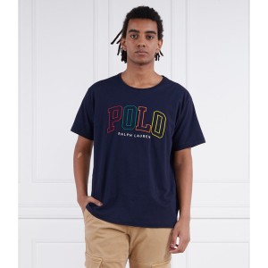 T-shirt POLO RALPH LAUREN z krótkim rękawem w młodzieżowym stylu z bawełny