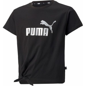 Czarna bluzka dziecięca Puma dla dziewczynek
