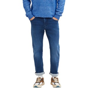 Niebieskie jeansy Tom Tailor w street stylu