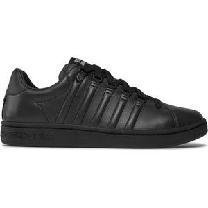 Czarne buty sportowe K-SWISS sznurowane w sportowym stylu