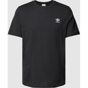 Czarny t-shirt Adidas Originals z bawełny