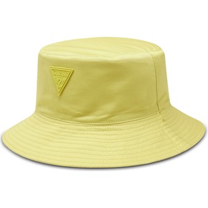 Żółta czapka Guess