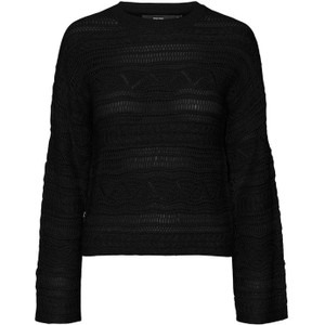 Czarny sweter Vero Moda z bawełny