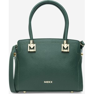 Zielona torebka MEXX do ręki matowa średnia
