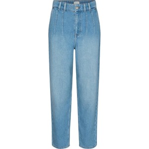 Niebieskie jeansy Numph z bawełny w stylu casual