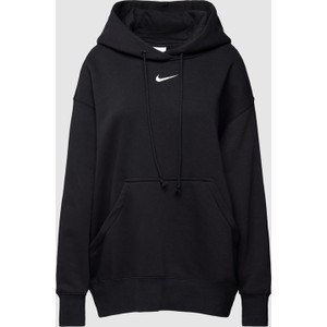 Czarna bluza Nike w stylu casual z kapturem