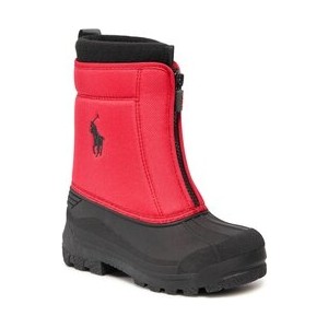 Czerwone buty dziecięce zimowe POLO RALPH LAUREN
