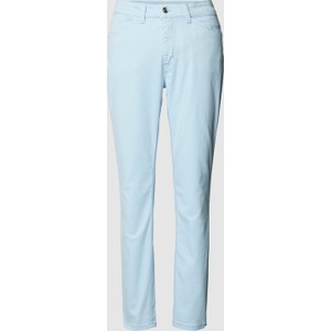 Niebieskie jeansy MAC z bawełny