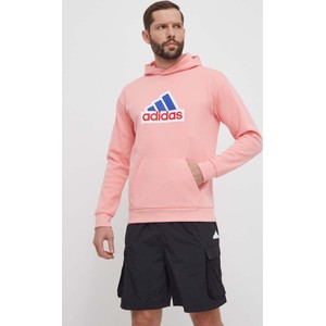 Różowa bluza Adidas w młodzieżowym stylu