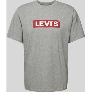 T-shirt Levis z nadrukiem z bawełny z krótkim rękawem