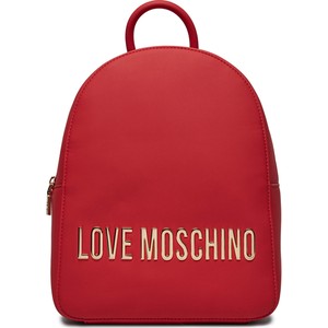 Czerwony plecak Love Moschino