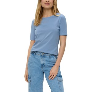 Niebieski t-shirt S.Oliver z krótkim rękawem