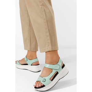 Zielone sandały Zapatos