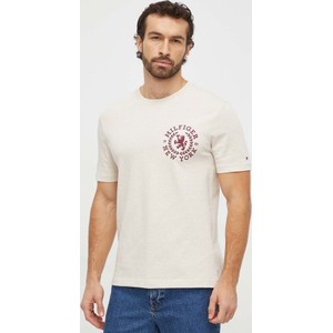 T-shirt Tommy Hilfiger z nadrukiem z krótkim rękawem