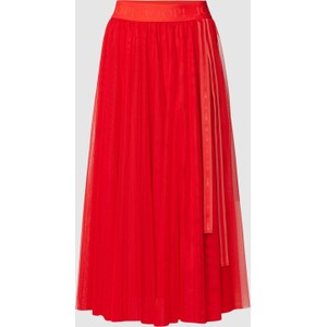 Czerwona spódnica Joop! z tiulu