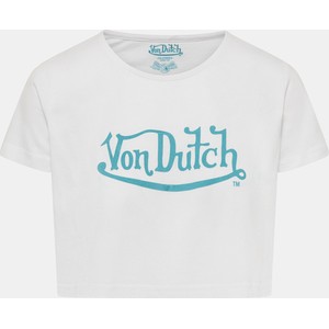 T-shirt Von Dutch w młodzieżowym stylu