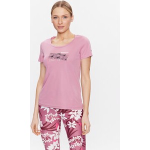 CMP T-Shirt 38T6656 Różowy Regular Fit