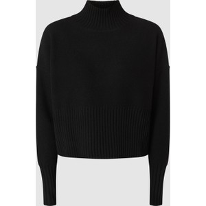 Czarny sweter Fynch Hatton z wełny w stylu casual