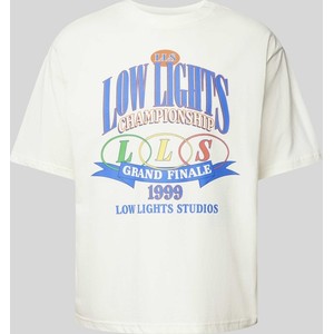 T-shirt Low Lights Studios w młodzieżowym stylu z krótkim rękawem