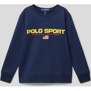 Granatowa bluza dziecięca Polo Sport