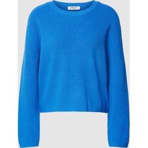 Niebieski sweter Peek&Cloppenburg w stylu casual