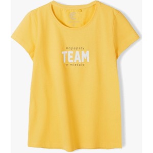 T-shirt Family Concept By 5.10.15. z okrągłym dekoltem z krótkim rękawem z bawełny