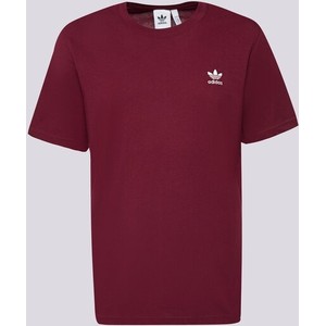 Czerwony t-shirt Adidas w sportowym stylu