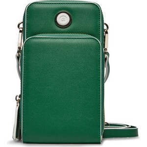 Zielona torebka ara średnia na ramię